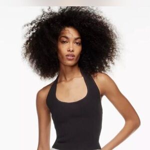 Tops Aritzia Babaton Sculpt Ribbed Knit halter
